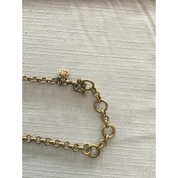 J.Crew Blue and Gold Necklace - Picture 3 of 4